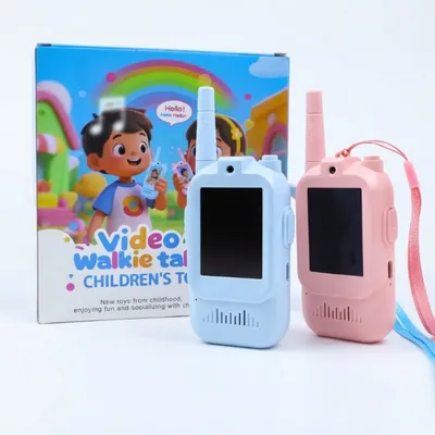 Kids Video Walkie Talkie – Rechargeable 2-Piece
