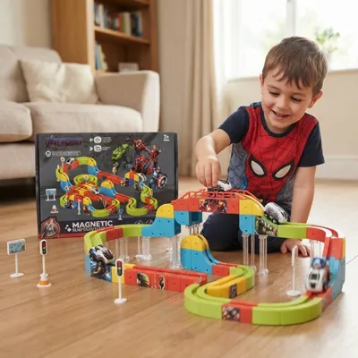 Avengers Magnetic Suspended Orbit Track Set-OT