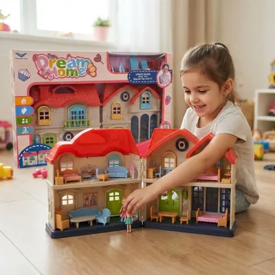 Dream House Dollhouse Set-
