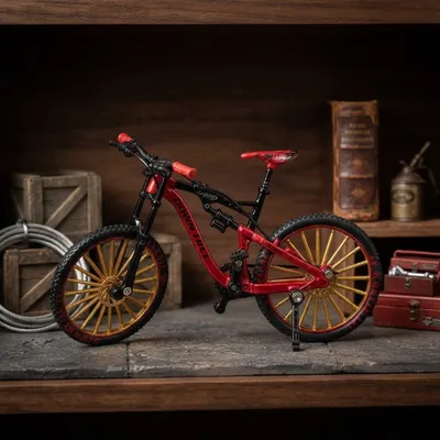 Premium Die-Cast Mini Bicycle Model