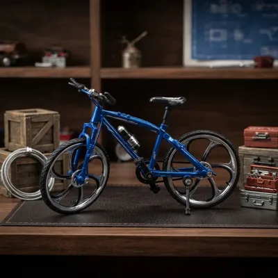 Premium Die-Cast Mini Bicycle Model
