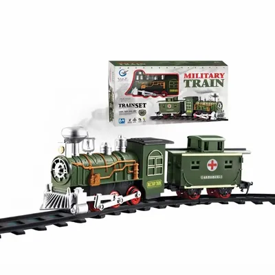 Military Steam Train Set-OT