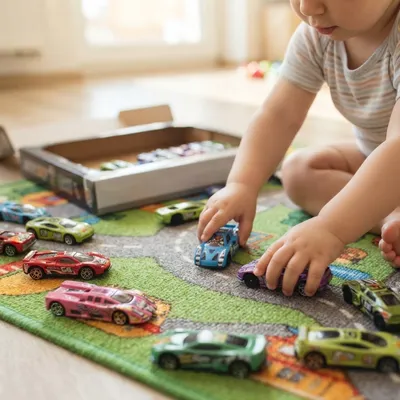 25-Piece Die-Cast  Racing Car Set🚗