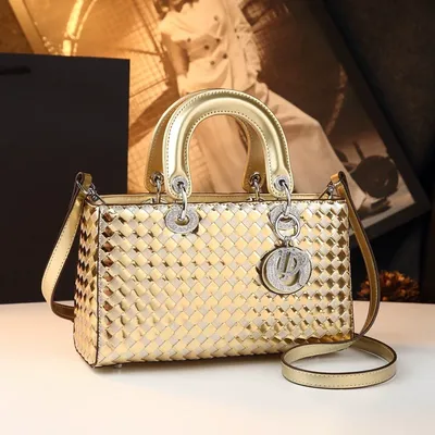  Pattern Silk Scarf Lady Dior Bag
