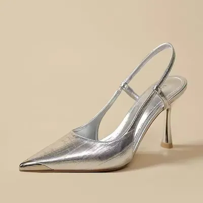 New Arrival Pointed-Toe Solid Color Stiletto-Heel 6-8cm