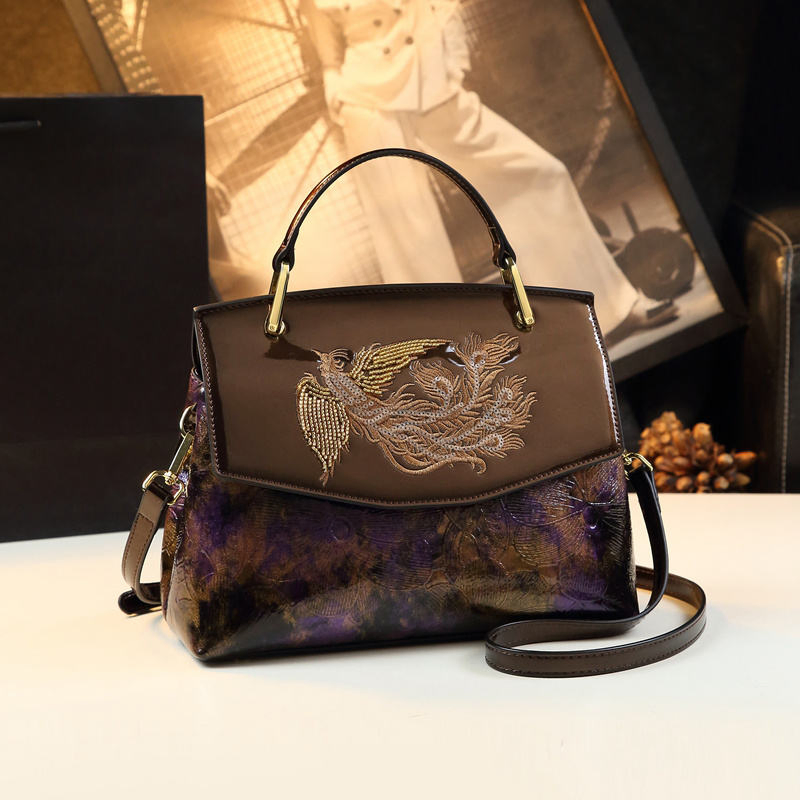 Elegant Top Handle Crossbody Bag