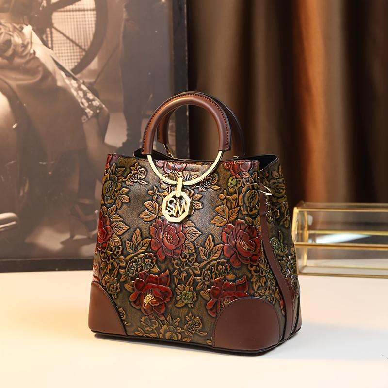 Retro Shoulder Bucket Bag