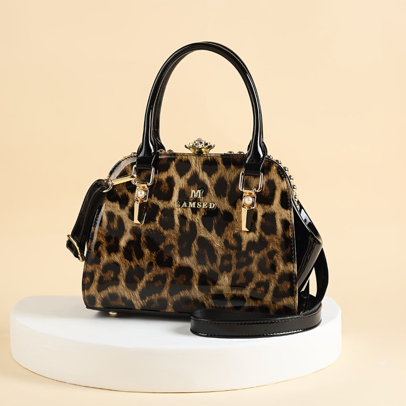 New Glossy Elegant Middle-aged Bag