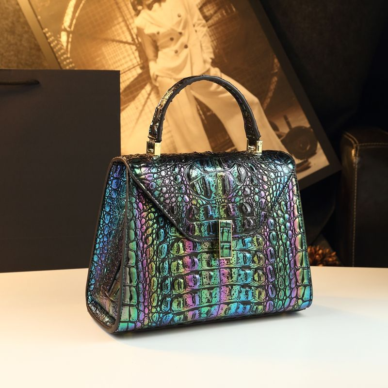 New Crocodile Pattern Women's Fashion Bag