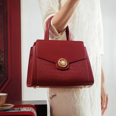 Women's Red Wedding Crossbody Bag