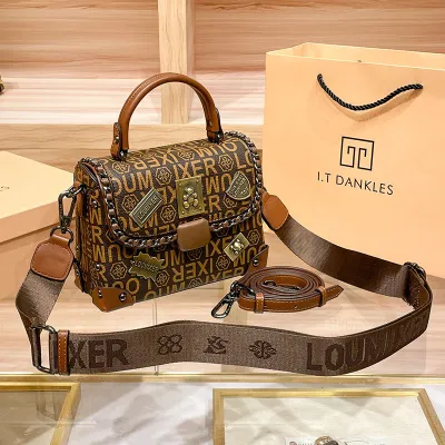 Women's Square Shopping Handbag 