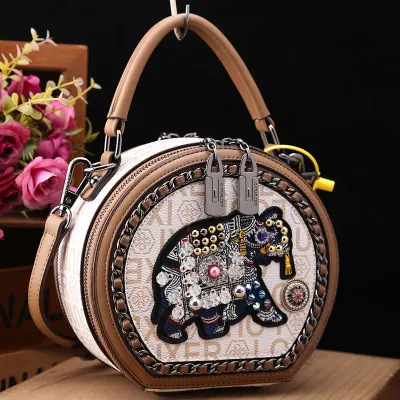 Women's Retro Style Crossbody Bag 