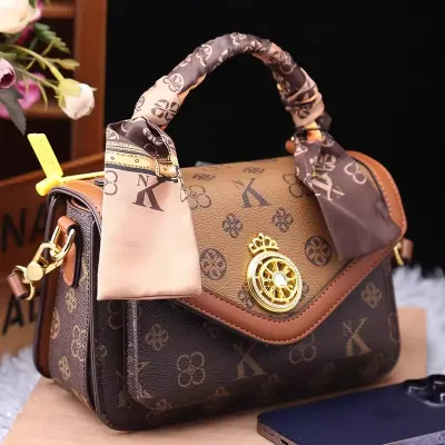 Crossbody Handbag Top Handle Zipper