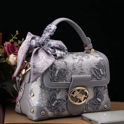 American Retro Chinese Style PU Bag