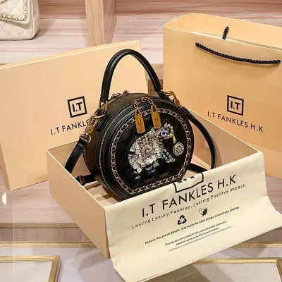 Vintage Women's Crossbody Shoulder Bag