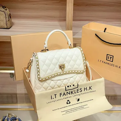  Handle Handbag with Polyester Lining