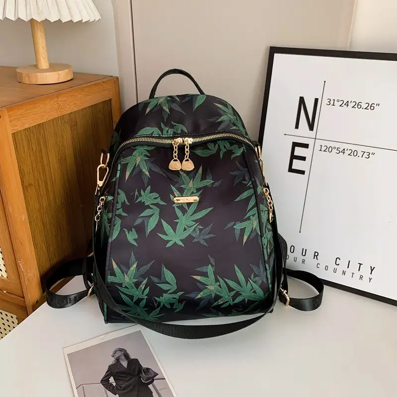 Multi Zipper Backpack for Women