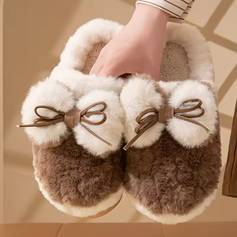 Lightweight Plush Slippers Home Shoes