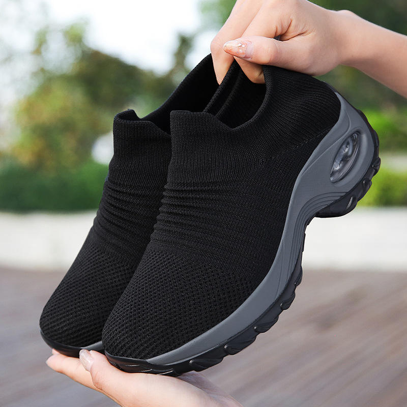Air Cushion Flying Woven Sports Shoes