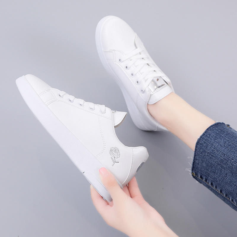  White Casual Sneakers Shoes 