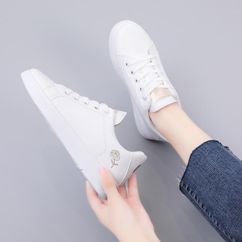  White Casual Sneakers Shoes 