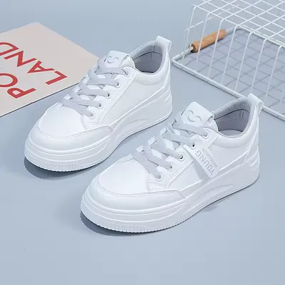 Casual Sneakers Mesh White Shoe