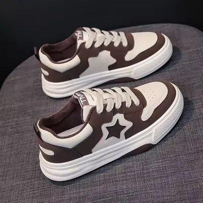 Leather Sport Sneakers for Women