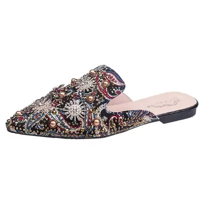  Graffiti Fairy Style Flat Slippers