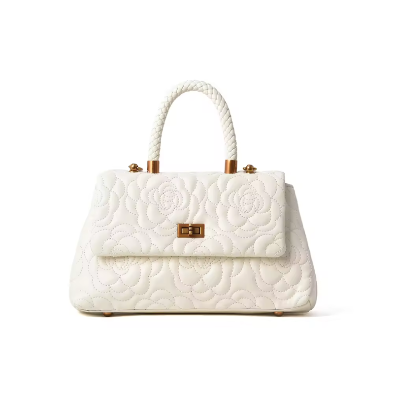 Woman's Luxury Camellia Shoulder Bag
