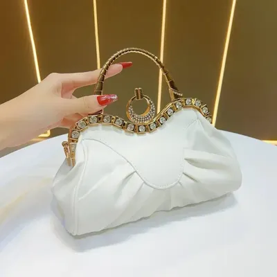 Rhinestone Evening Clutch Bag
