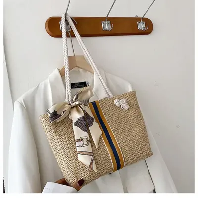 Simple Straw Women New Beach Bag