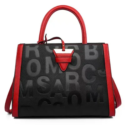 black red