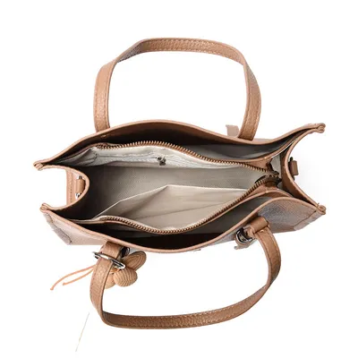 Ladies Elegant Flower Charm Tote Bag