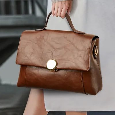  Fashion Luxury High Quality PU Leather Bag