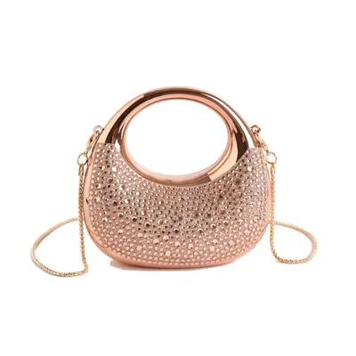 Mini Chain Crossbody Purse for Banquet Wedding