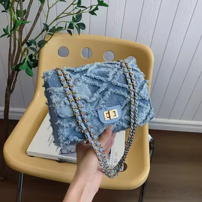 New Fashion Handbags Denim Lady Bag