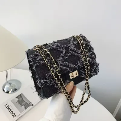 New Fashion Handbags Denim Lady Bag