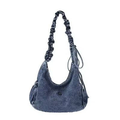 Tote Sling Denim Single Bag