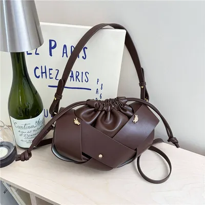  New Design Pleated Ladies Crossbody Bag