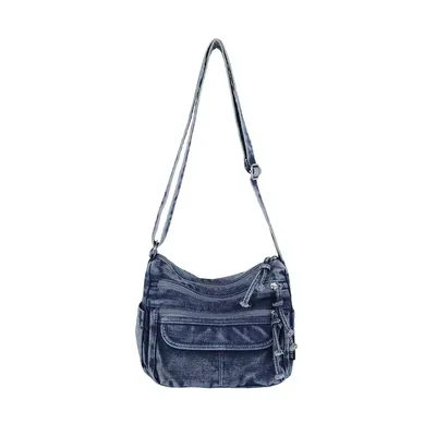 New Vintage Washed Denim Handbags