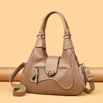 Popular Classic Pu Leather Women's Tote Bag