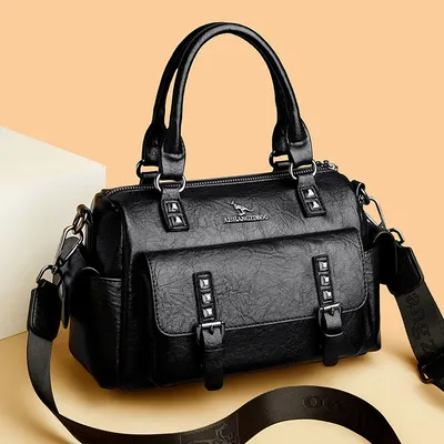 Solid Color Premium Casual Portable Tote Bag
