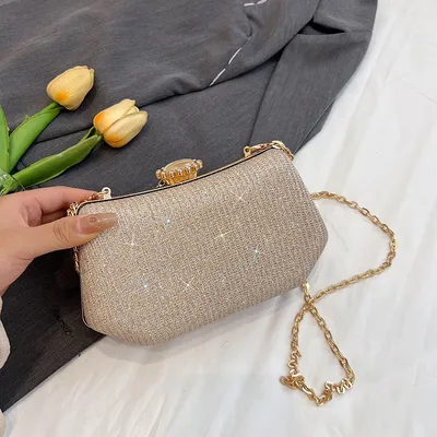New Fashion Shiny Retro Ladies Party Bag