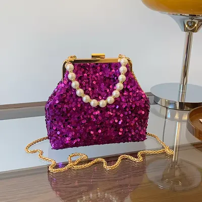 Chains Single Strap Zipper for Party