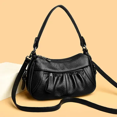 Top Quality PU Leather Shoulder Bag 