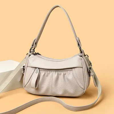 Top Quality PU Leather Shoulder Bag 