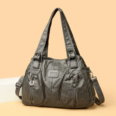  New Trendy Shoulder Bags PU Leather 