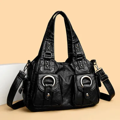  New Style Fashion PU Leather Crossbody Bag