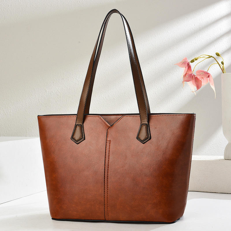 Soft PU Leather Daily Use Handbag