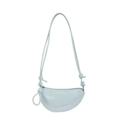 Casual Zipper Saddle Soft Bag 